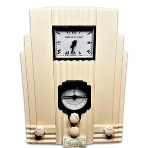 希少 SPIRIT OF ST. LOUIS 壁掛け時計 Spirit of St.louis Radio - Etsy