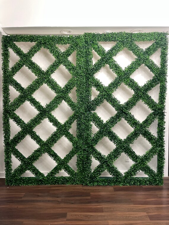 NYC PICKUP Hedge Grass Cut Out Backdrop Party Decor Decor Etsy