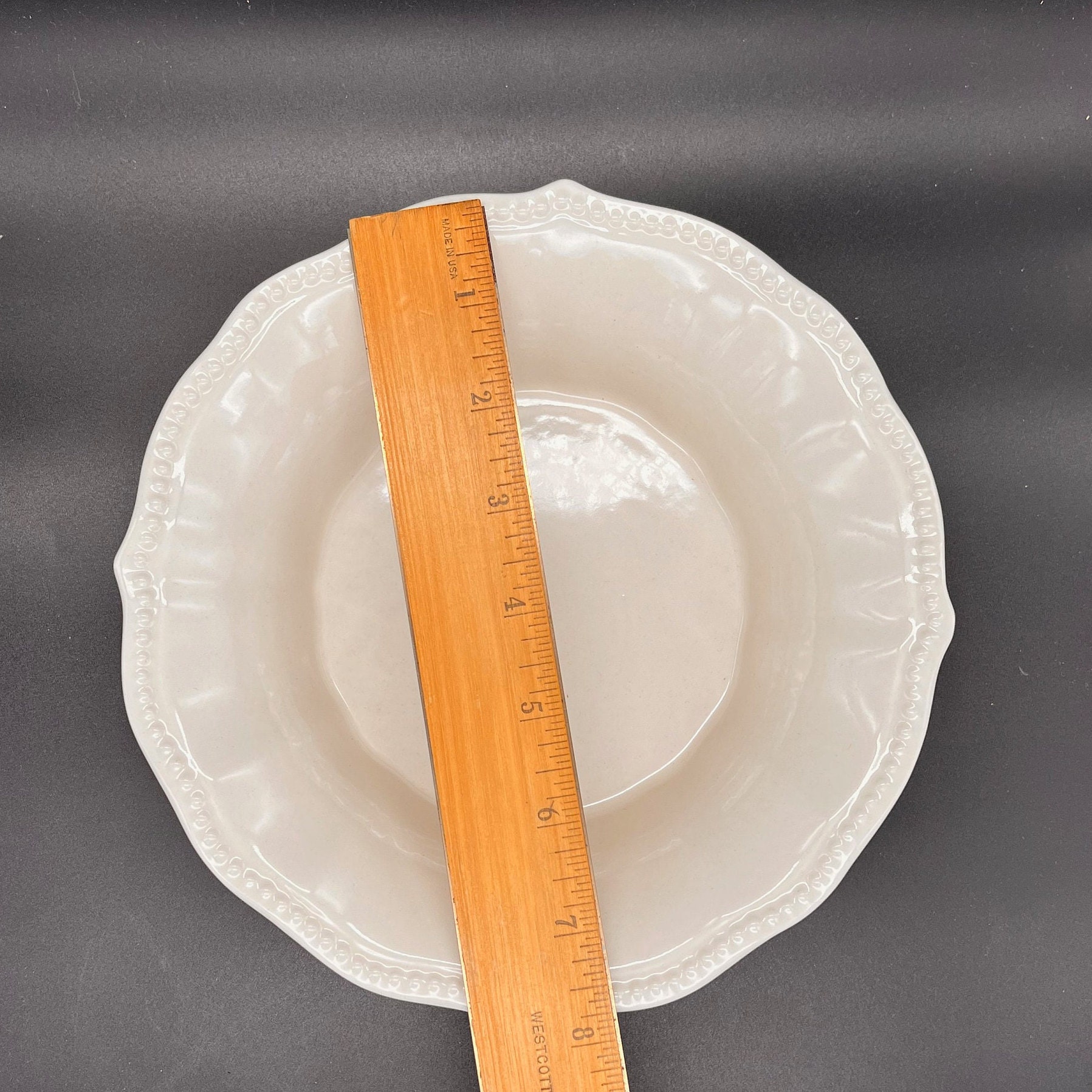 The Pioneer Woman Stoneware Paige linen Pattern 12 Dinner Plates 12 Salad Plates 12 Bowls Sold Individually Etsy UK