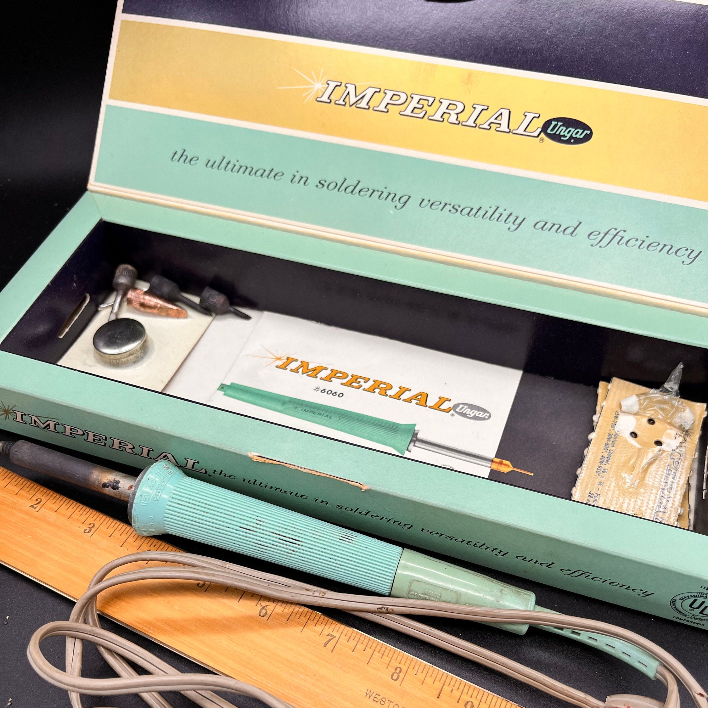 Vintage Ungar Imperial Soldering Iron 6060 / Original Box Etsy