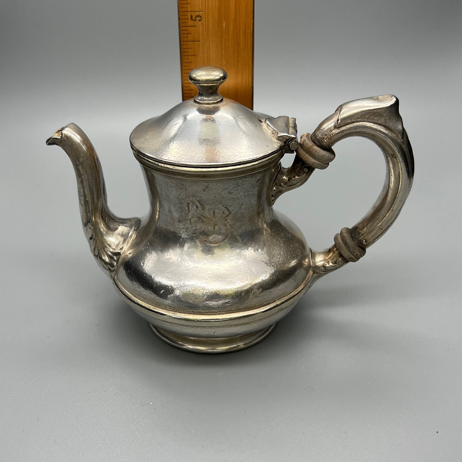 Vintage R. Wallace 0328 S Silver Soldered 8oz Hotel Collector Etsy