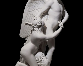 Cupidon et Psyché(Amor et Psyché). Johan Tobias Sergel. RÉPLIQUE EXACTE