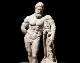 Farnese Hercules.45cm. Exact replicates. 100 x 100 exact