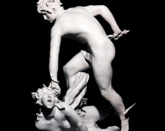 Perseus Slaying Medusa, Laurent Marqueste. EXACT REPLICA.High cuality resin