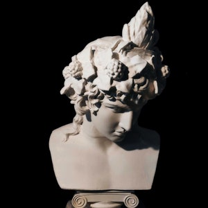 Bust of Antinous as Dionysus.