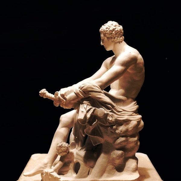 Ludovisi Ares. 4th century BC. EXACT REPLICA