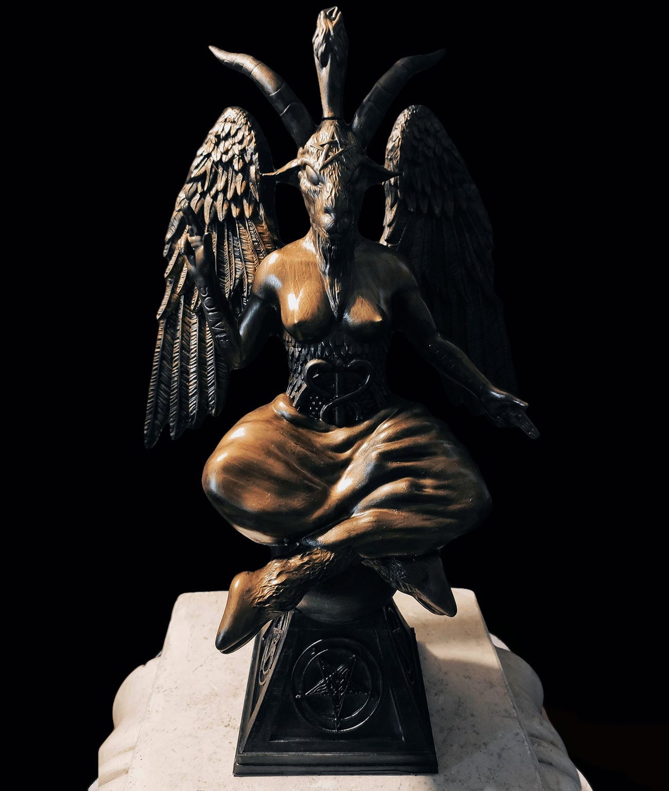 Bronze devil statue - Etsy 日本