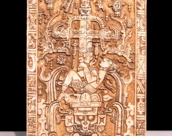 Aztec calendar. Exact replica of the 