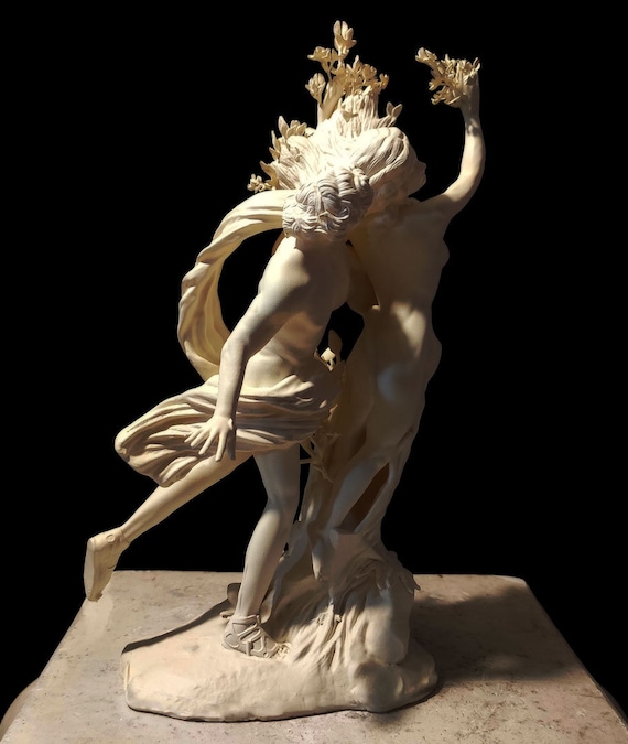 アポロとダフネ（ベルニーニ 1622-1625）25cm。高品質樹脂製 - Etsy 日本