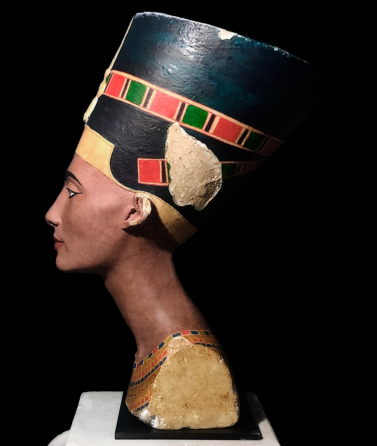 ネフェルティティ胸像 – 実物大エジプト女王彫刻 | 歴史家アーティスト