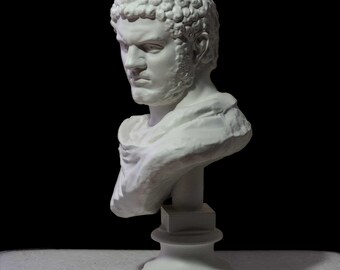 カラカラ皇帝の胸像 – 古代ローマ皇帝の肖像画彫刻 | 有名なローマ皇帝