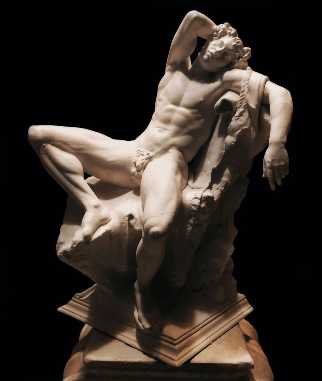 The Barberini Faun at the Louvre. Exact Replica 100 X 100 .resin - Etsy