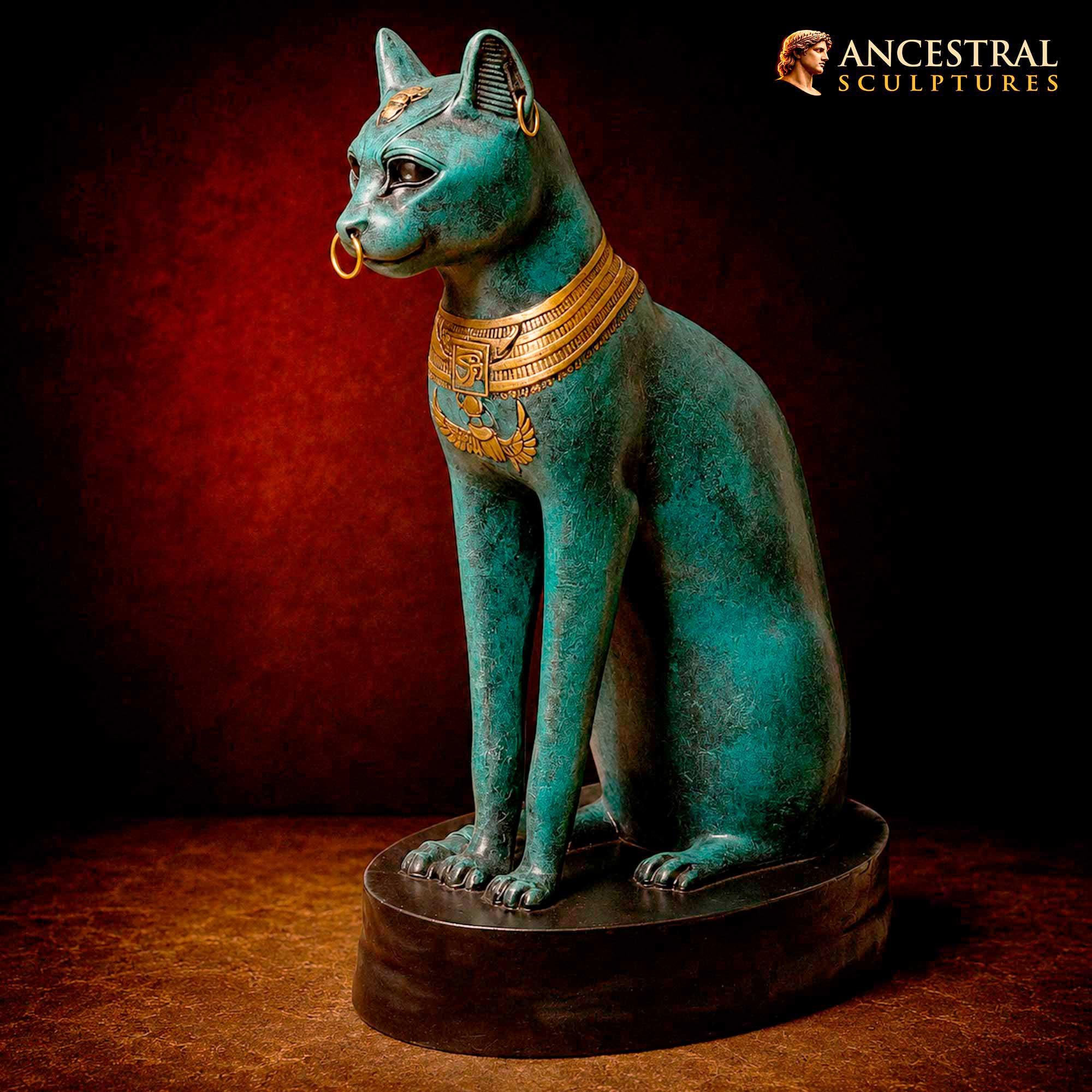 ゲイヤー＝アンダーソン作 バステトの猫 – 大英博物館所蔵エジプト彫刻