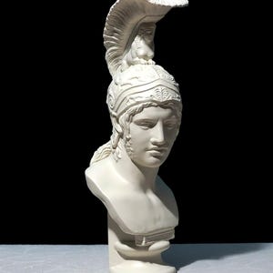 Ares Borghese Bust – Exact Replica – God of War – Classical Greek Sculpture. Resin