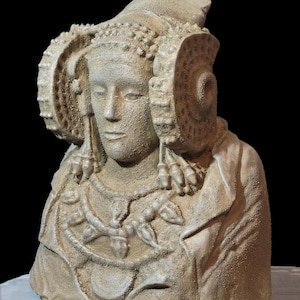 Lady of Elche. Exact replica of the original. Exclusive piece. Resin