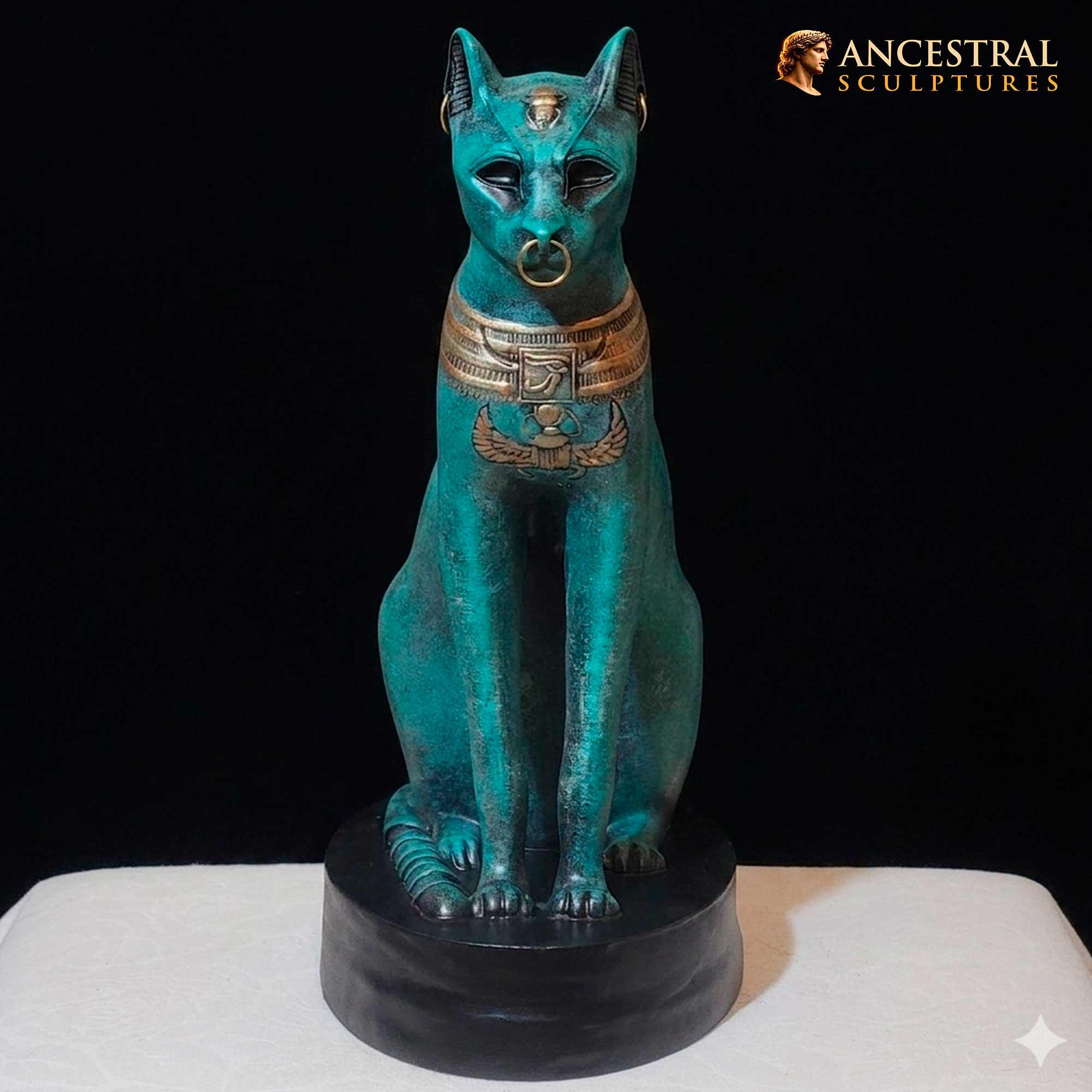 ゲイヤー＝アンダーソン作 バステトの猫 – 大英博物館所蔵エジプト彫刻