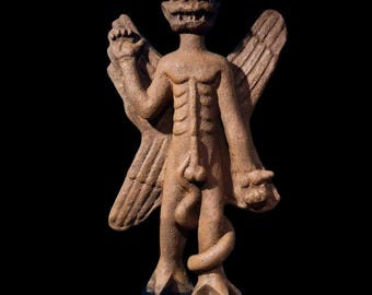Pazuzu Statue Featured in The Exorcist | Ancient Mesopotamian Deity | Assyrian Demon Figure | Museum Quality Sculpture