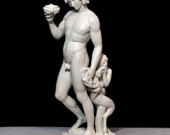 Michelangelo's Bacchus. Exact replica, high quality resin