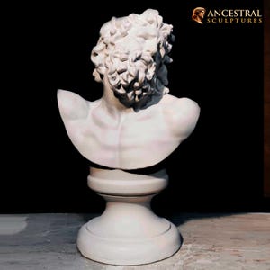 Laokoon-Büste | Hellenistische griechische Kunst | Statue aus dem Vatikanischen Museum | Dekoration eines trojanischen Priesters Bild 1