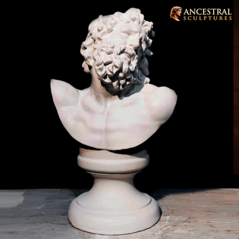 Laokoon-Büste | Hellenistische griechische Kunst | Statue aus dem Vatikanischen Museum | Dekoration eines trojanischen Priesters Bild 1