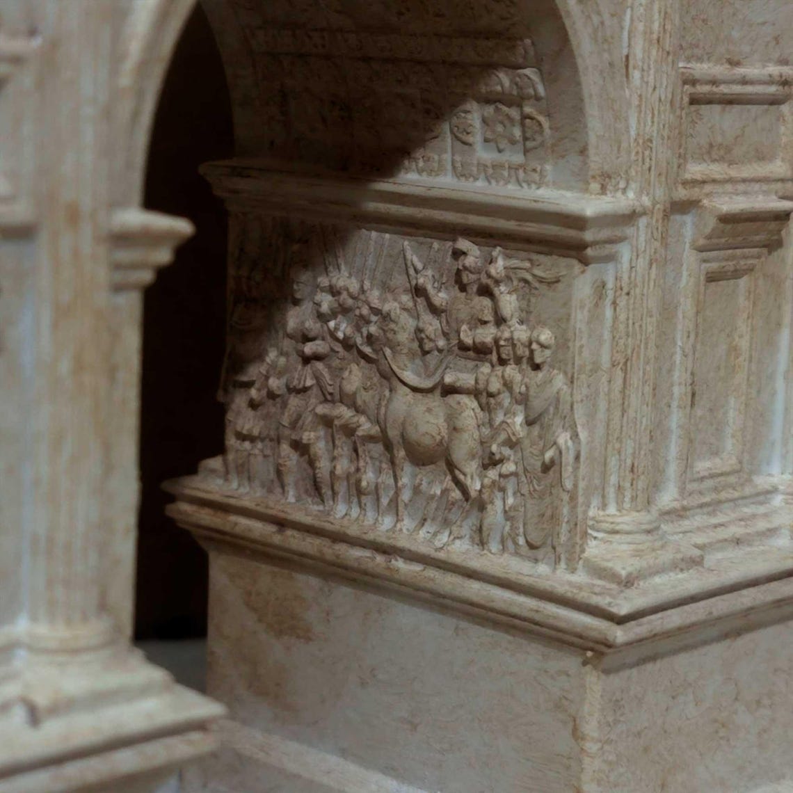 Resin Rome Arch of Titus Replica – Roman Triumphal Arch – Ancient Rome ...