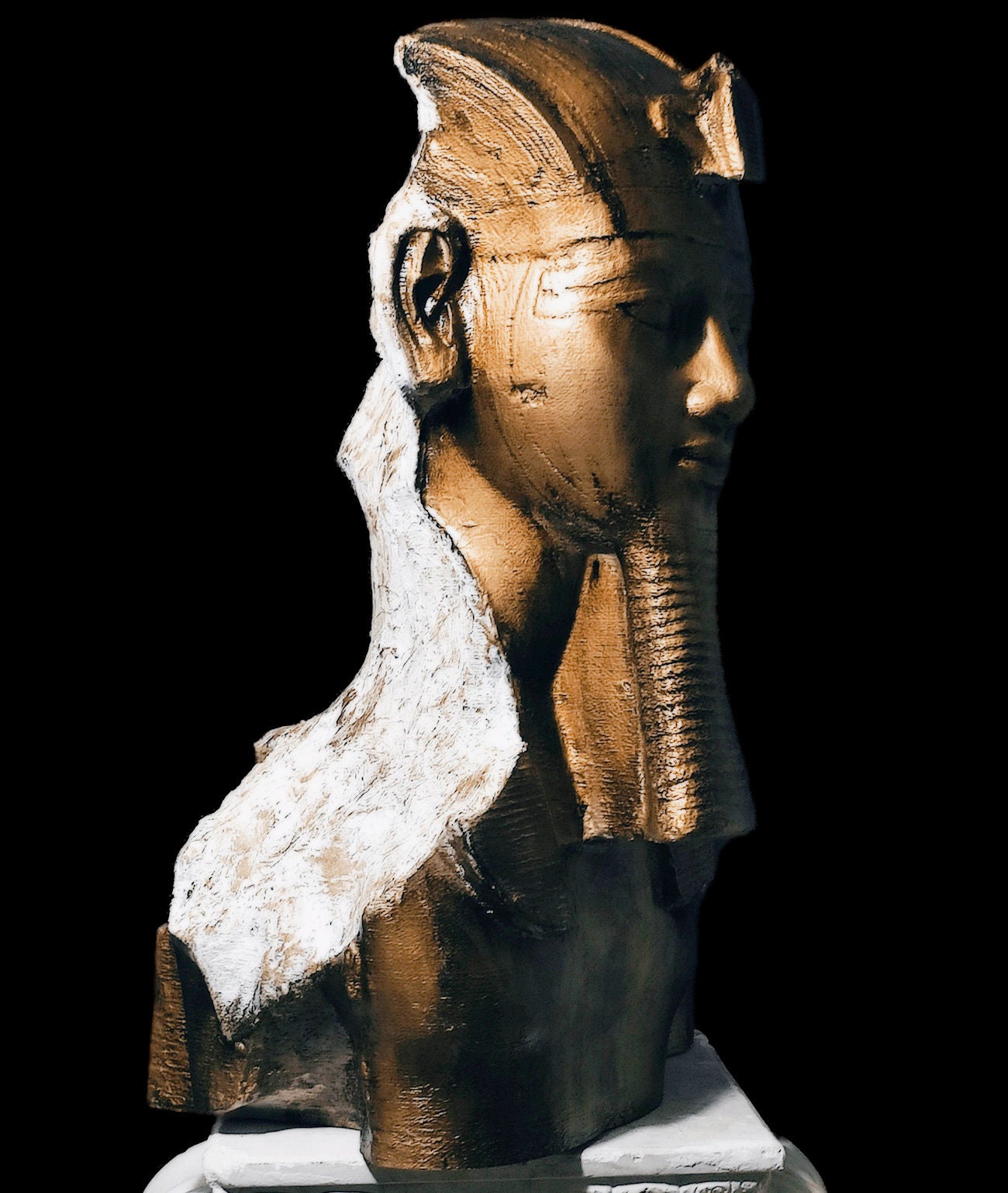 アメンホテプ3世の胸像。高品質樹脂製。精巧なレプリカ。 - Etsy 日本