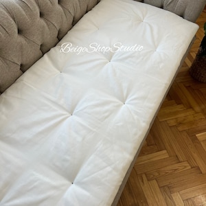 Linen Off White Pet Furniture Protector,Linen Pet Sofa cover, Pet Furniture Cover, Pet Sofa Cover, Sofa Cover for Dogs, Sofa Topper for Pets