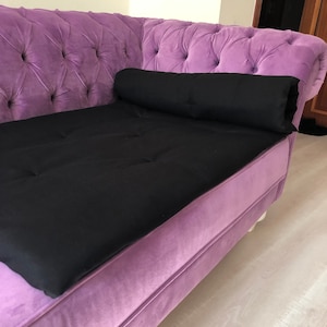 Sofa pad cover Black,Pet Furniture Protector, Pad Sofa Protector, Pet Cover, Pet Sofa Cover, Sofa Cover for Dogs, Sofa Topper for Pets