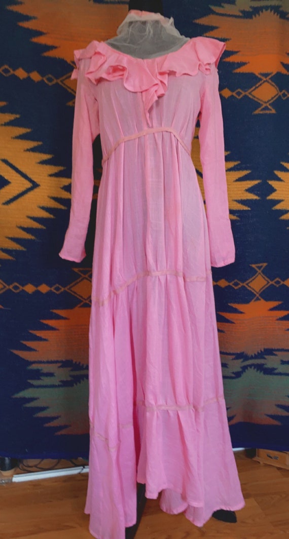 70 S ヴィンテージ Antique Petite Puieo Rosa Szule By オフホワイト マキシ ランジェリーガウン リボン レースガウン ロング 本物保証 Antique 70 S ヴィンテージ Antique Petite Puieo Rosa Szule By オフホワイト マキシ ランジェリーガウン リボン レースガウン ロング 本物保証 Antique