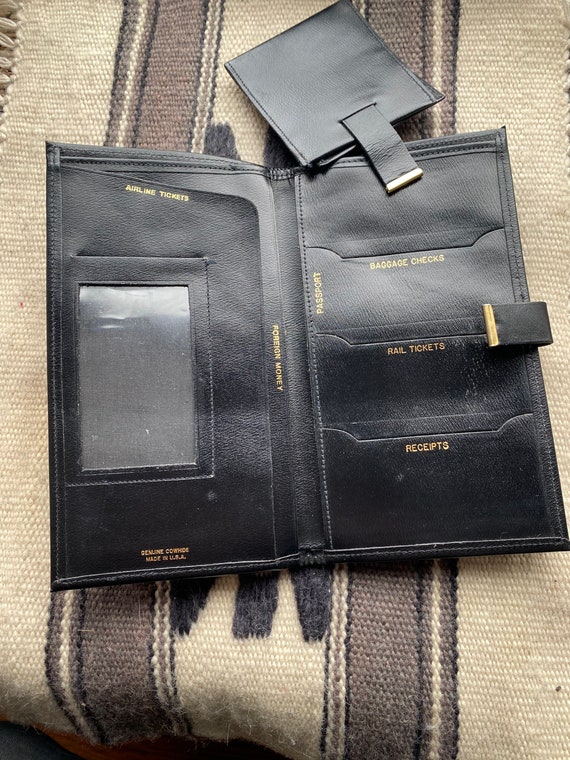 Vintage 1960's leather passport/wallet made in West G… - Gem