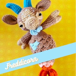 Freddicorn、かぎ針編みのパターン