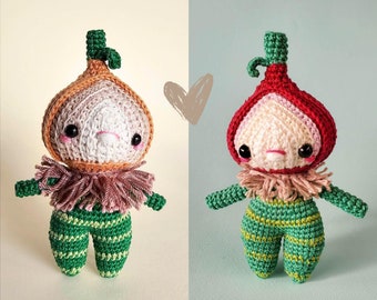 Onion Crochet Pattern - A fun pattern for spring!