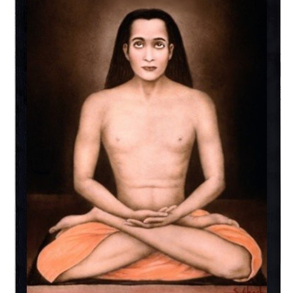 Mahavatar Babaji Portrait Photo Frame Picture Wall / Table Frame