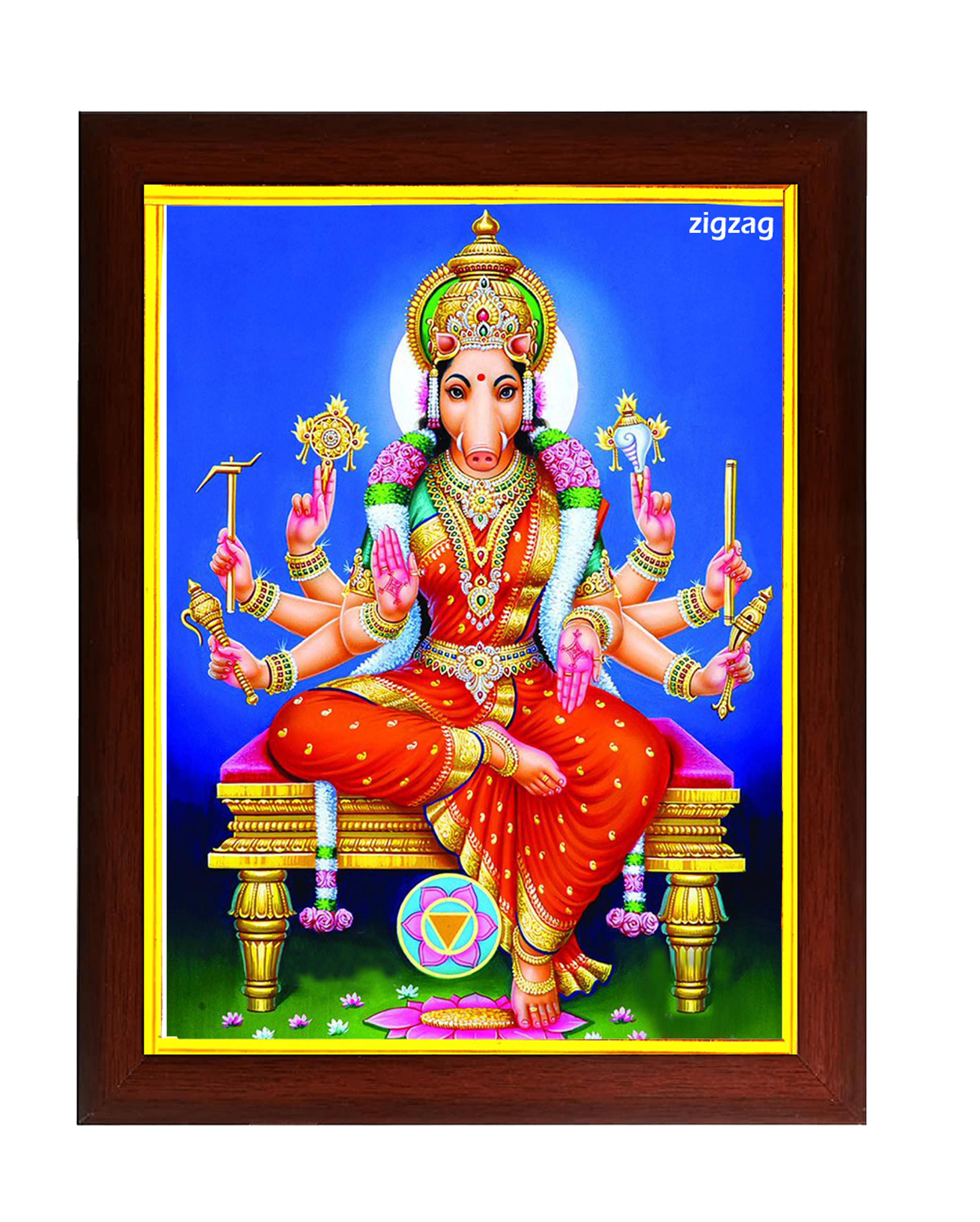 Buy Varahi Amman Photo Frame for Home Decor / Pooja Room Portrait