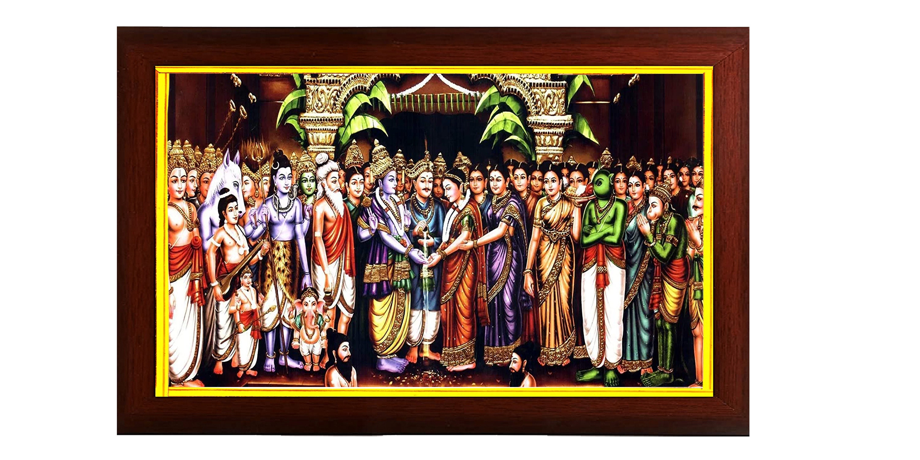 Srinivasa Kalyanam Photo Frame Etsy