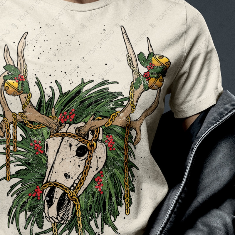 Reindeer Skeleton - Etsy