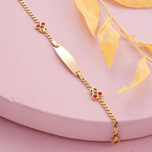 Baby Id Bracelet Etsy