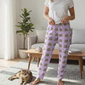 The Cat's Pajamas Pants - Blue – Purrs And Whiskers