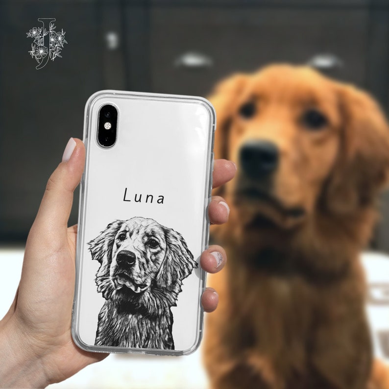 Clear Custom Pet Phone Case