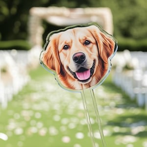 Wedding Dog Stir Sticks, Custom Drink Stirrers Using Pet Photos, Party Drink Stirrers, Cocktail Party Favor, Custom Stir Sticks