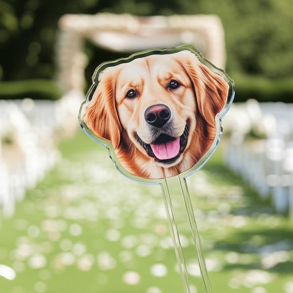 Hochzeits-Hunderührstäbchen, kundenspezifische Getränkerührer unter Verwendung von Haustierfotos, Partygetränke-Rührer, Cocktail-Partybevorzugung, kundenspezifische Rührstäbchen