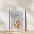 Pet Portrait, Digital Custom Dog Portrait, Pet Memorial, Dog Portrait, Custom Cat Portrait, Pet Loss, Pet Gift, Pet Illustration product logo