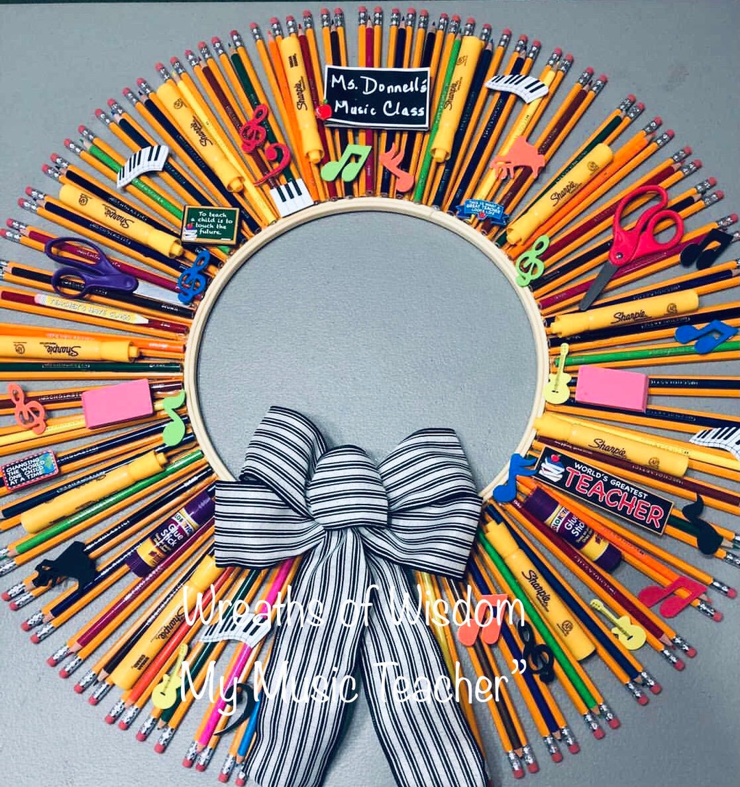 Classroom Door Wreath Etsy