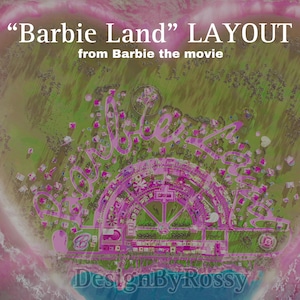 Barbie Land Jpg Sublimation| Barbie Jpg |Barbie Sublimate Print| DIGITALER Download|Barbie Sublimation |Barbie Clip Art| Barbie Der Film