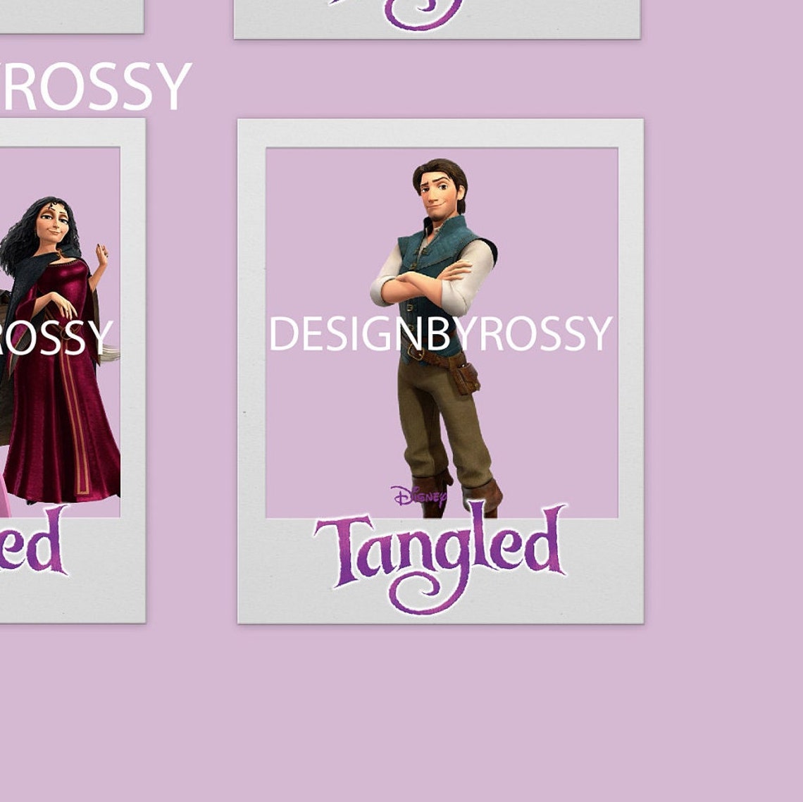 9 Tangled Printable Digital Download Printable Cupcake - Etsy