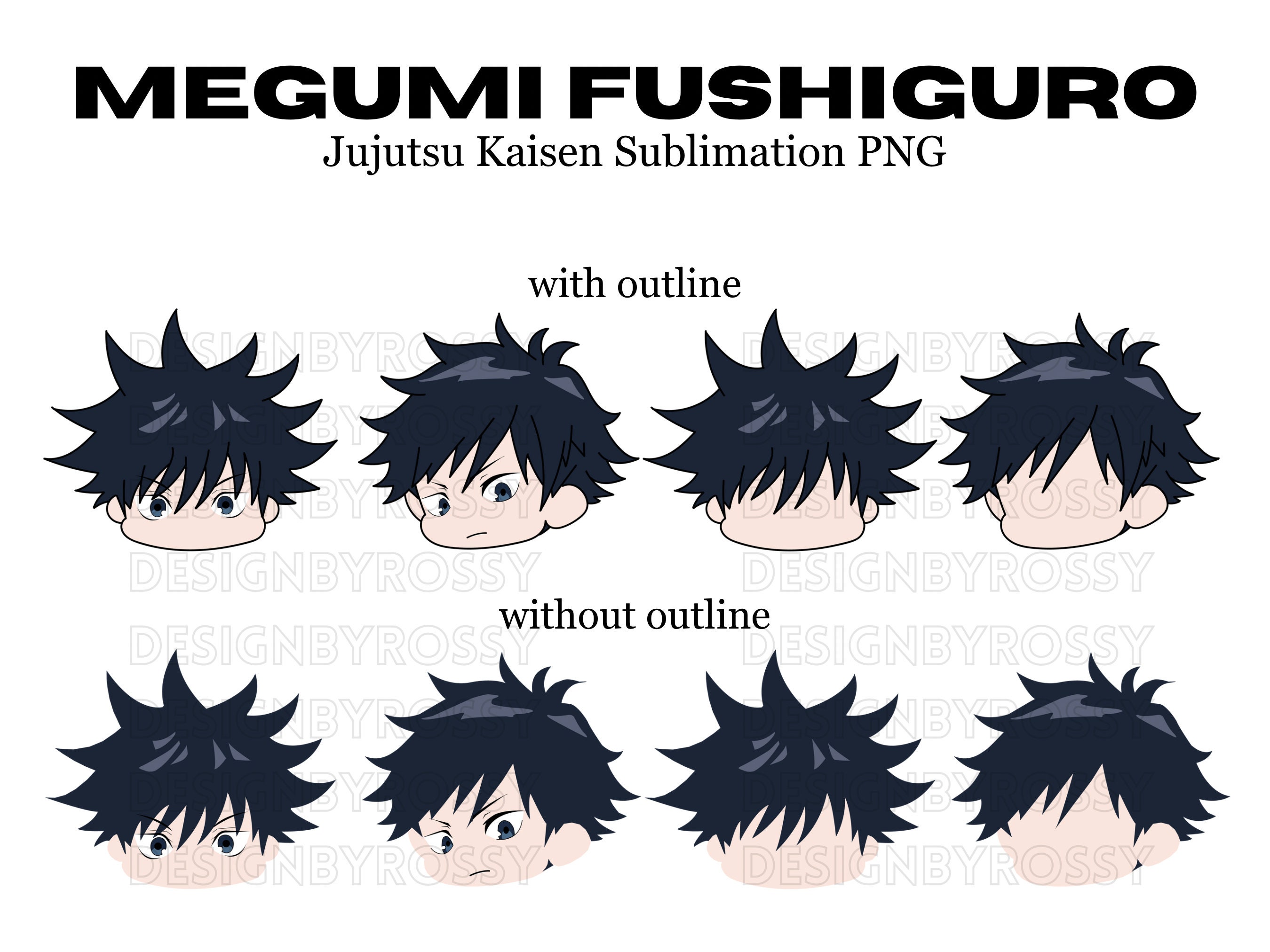 Megumi in 9 Anime Styles : r/JuJutsuKaisen