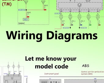 Wiring Diagram for BMW R 12 / NineT 2023 onwards