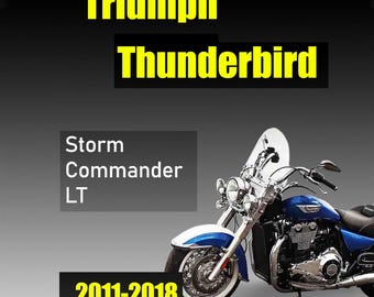 Thunderbird 1700 Commander | LT | Storm Workshop Service manual for Triumph 2011-2018