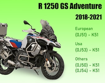 Repair manual BMW R 1250 GS ADVENTURE Download 2018-2021