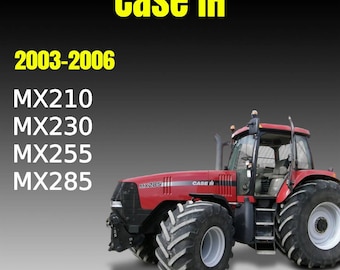 Service Manual for Case IH MX255 Magnum
